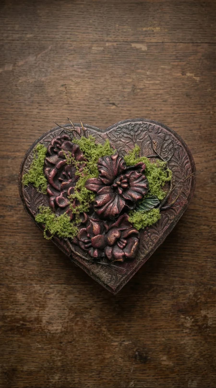 Gothic Heart Trinket Box